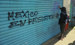 "Mexico en Resistencia" Graffitti